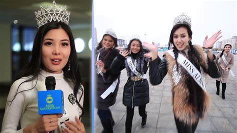 Видеодневники Мисс Казахстан 2016 Пресс конференция и экскурсии по