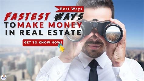 Fastest Ways to Make Money in Real Estate Commission - YouTube