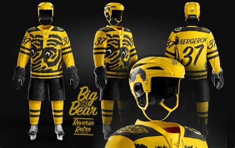 Nowak not only created his own jersey pattern, but also used an original logo from @sportstemplates. Boston Bruins Reverse Retro Jersey Concept - HOCKEY SNIPERS