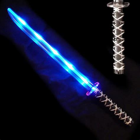Light Up Ninja Sword With Sound Blue Led Swords And Sabers