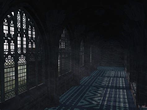 hogwarts school corridor by everild on deviantart slytherin aesthetic
