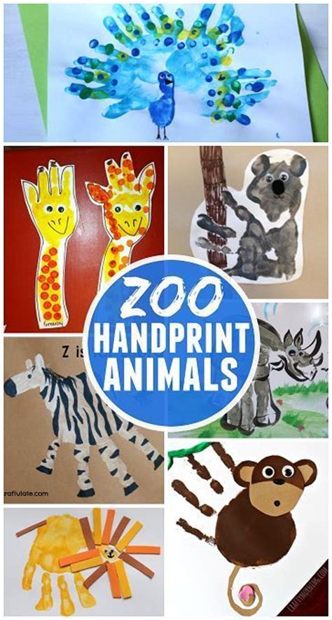 Abc animal bottle cap magnet. Fun Zoo Animal Handprint Crafts for Kids | More Rhinos ideas