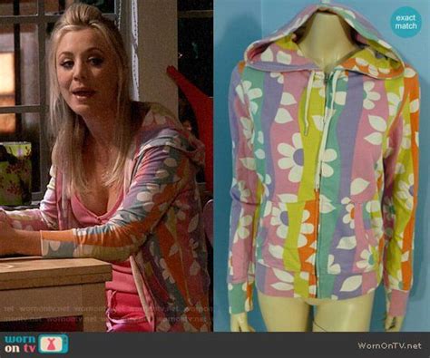 Pennys Floral Hoodie On The Big Bang Theory Floral Hoodie Fashion