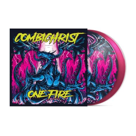 Combichrist One Fire Pink Upcoming Vinyl July 12 2019