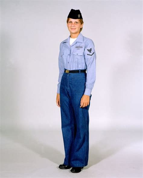 Navy Uniforms Womens Dungarees 1984 Uniform Regulations Page 8 23