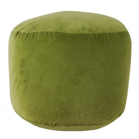 Maybe you would like to learn more about one of these? Decor Therapy Modern Olive Green Velvet Round Ottoman in ...