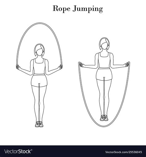 Jump Rope Illustrated Exercise Guide Vlrengbr