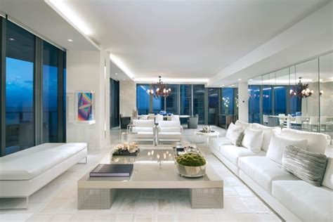 Miami Interior Designers Regalia Miami Modern Wohnbereich Miami