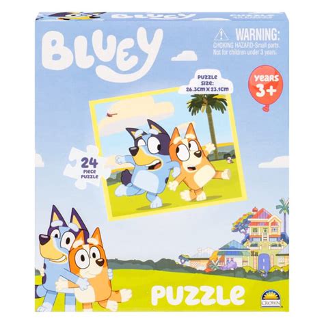 Bluey 24 Piece Jigsaw Puzzle Assortment Online Toys Australia