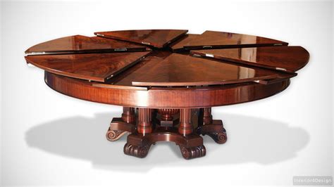Expandable Round Dining Table The Fletcher Capstan Table Bhd Inspiration