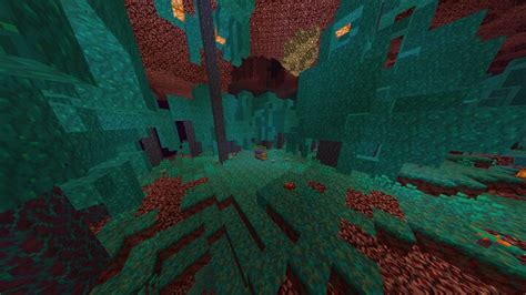 Nether Survival Warped Forest Minecraft Map