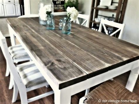 10 Diy Dining Table Ideas Build Your Own Table Diy Dining Room