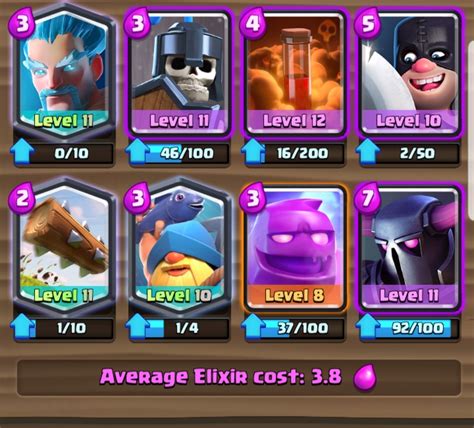 My Attempt At An Elixir Golem Deck This Worked Out Well For Me In The Master Elixir Golem