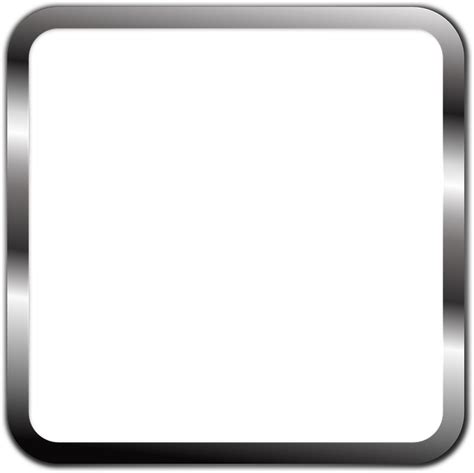 Free Vector Graphic Frame Border White Metal Free Image On