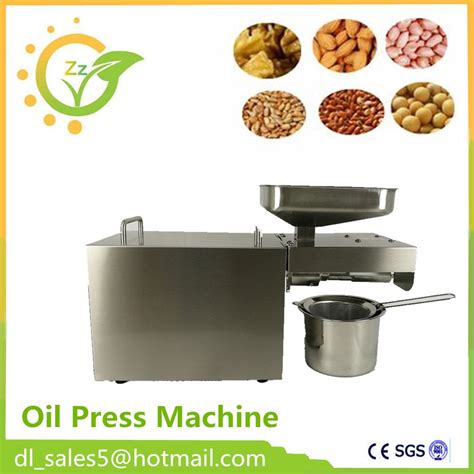 Stainless Steel Commercial Home Oil Extractor Expeller Presser Oil Press Machine Press Machine