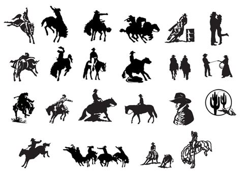13 Western Vector Designs Images Free Vector Western Clip Art Free