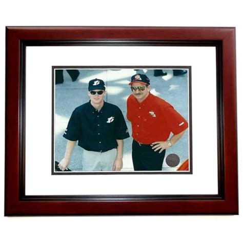 Dale Earnhardt Jr And Dale Earhardt Sr Unsigned 8x10 Inch Photo