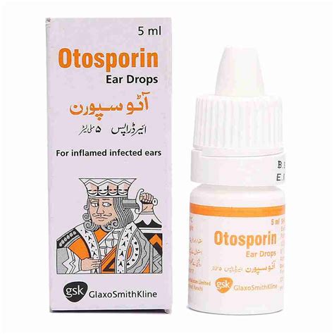 Buy Otosporin Ear Drop 5ml Online In Pakistan Medonlinepk