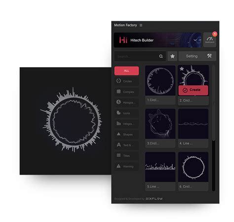 Customizable adobe after effects downloads. Pixflow Website - High Tech HUD Music Equalizer for Adobe ...