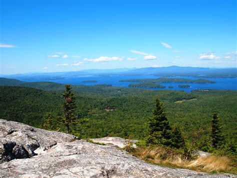Forests And Lake Winnipesaukee From Mt Major Nh View Of Th Flickr