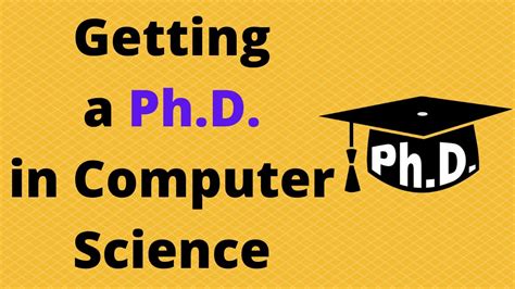 The trend seems to be that employers are looking for a combination of: How to Get a PhD in Computer Science, and My Dissertation ...
