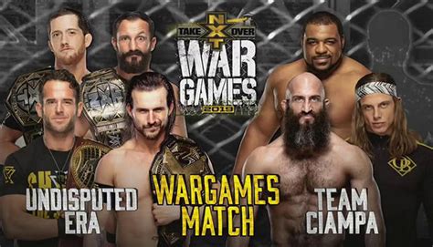 WWE Sets Men S WarGames Match During NXT