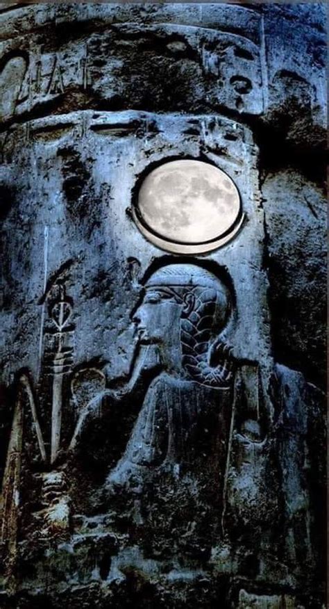 God Khonsu God Khonsu Is The God Of The Moon It Is Generally