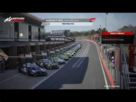 Assetto Corsa Competizione Brands Hatch Free Practice Youtube