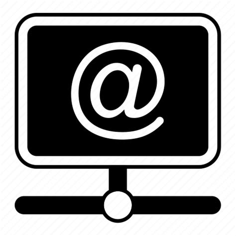 Communication At Electronic Email Mail Server Icon Download On