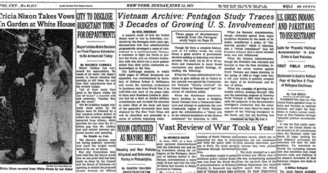 View New York Times Pentagon Papers Article 1971 Images Ocsa