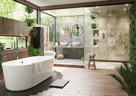 Tropical Bathroom D Cor Ideas