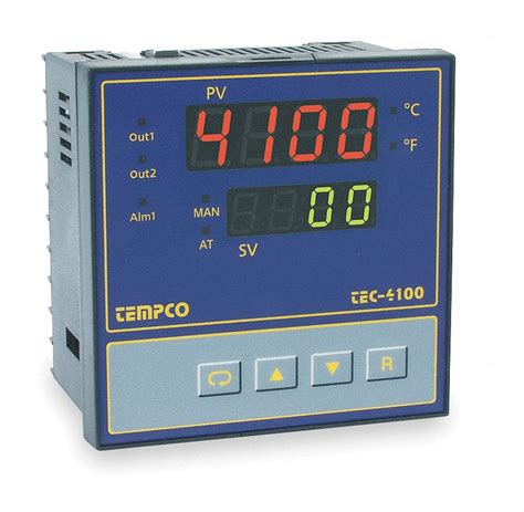 Tempco Temperature Controller Digital Universal Programmable 14 Din