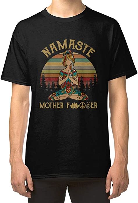 Namaste Motherfucker Yoga Vintage Funny Men Women Classic Unisex T Shirt Ladies T