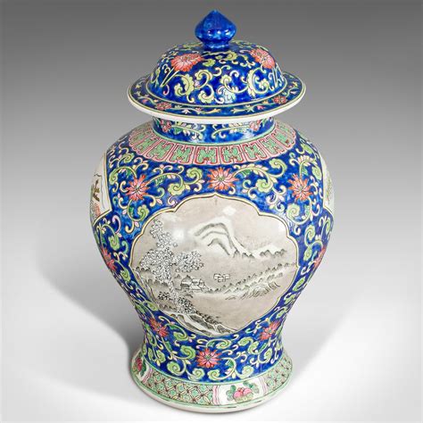 Antiques Atlas Large Vintage Decorative Urn Chinese Circa 1940