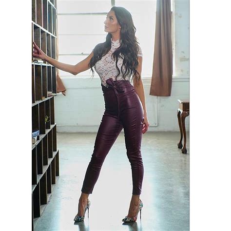 Silvia Saige Thesilviasaige • Instagram Photos And Videos Fashion Leather Pants Pants
