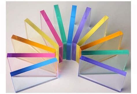 Colorful Acrylic Sheet With Different Colors And Sizes For Decoration Advertising Or Home Decor