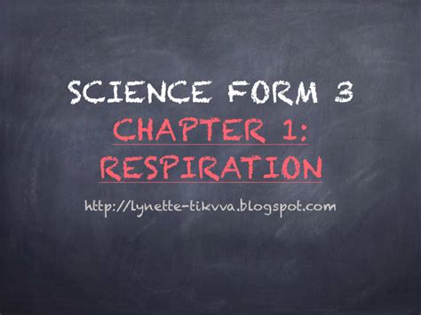 The pi of the enemies ranges between 17000 and 21000 in each quest. The Way To Science: Science Form 3 Chapter 1: Respiration