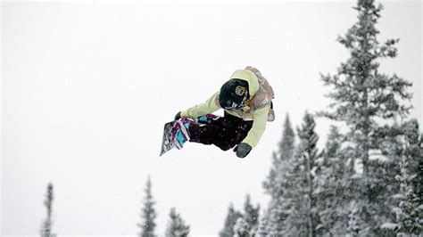 Instagram Absolutely Loved This Young Womans Snowboarding Stunt