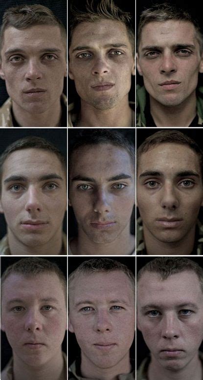 We Are Not The Dead Soldiers Faces Before During And After Serving
