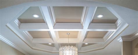 What's more, all of our box beam coffered ceiling systems require just basic carpentry skills and tools to install so you can quickly and easily achieve superior results. What Is A Coffered Ceiling? | Frequently Asked Coffered ...