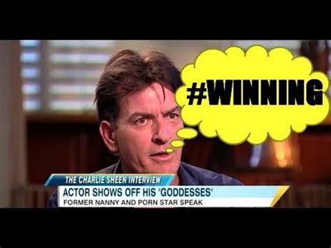 Charlie sheen looks back on 'two and a half men' and the 10th anniversary of 'winning' comments 27. Charlie Sheen Song (I Am On A Drug) #winning - YouTube