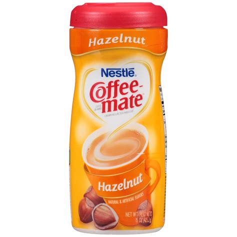 Coffee Mate Hazelnut Powder Creamer 15 Oz