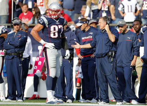 Rob Gronkowski Injury Bill Belichick Has Very Little To Say About New