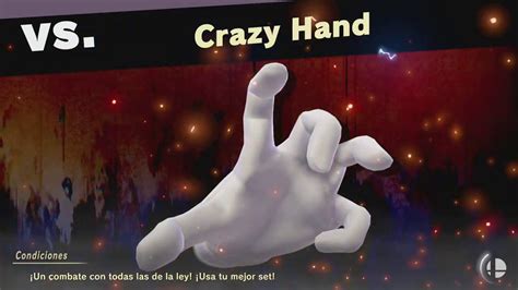 Super Smash Bros Ultimate Aventura 577 Crazy Hand Youtube