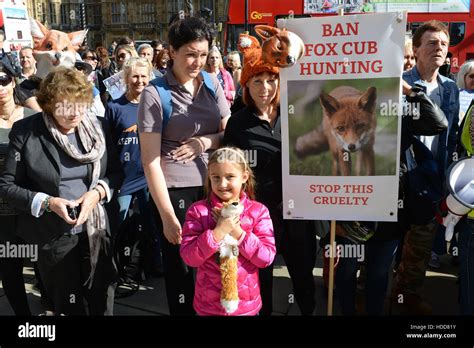 Animal Rights Campaigners Gather At Old Palace Yard Opposite The Houses