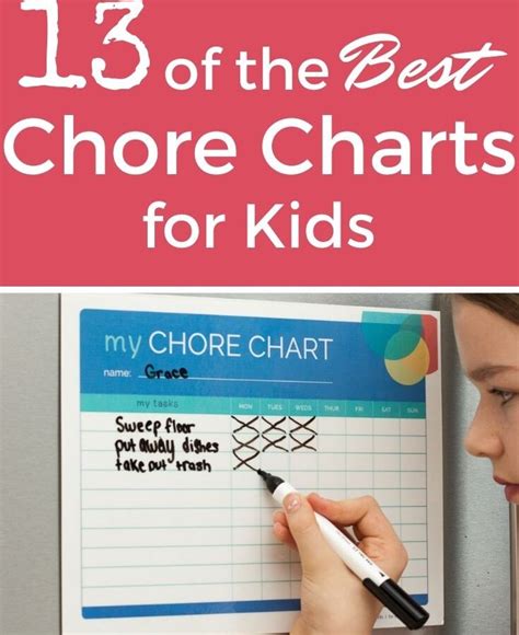 13 Fun And Whimsical Chore Charts For Kids To Help You Get Started