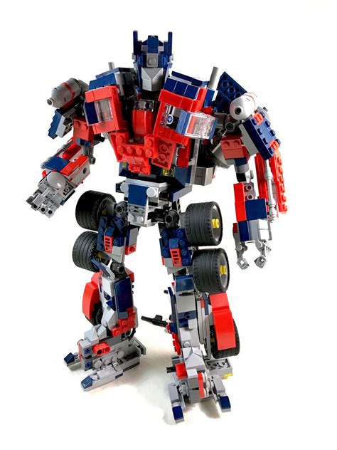 Lego Optimus Prime Front Lego Transformers Lego Lego Creative