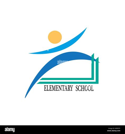 Logo Of Modern Child Education And Early Childhood Education Stock