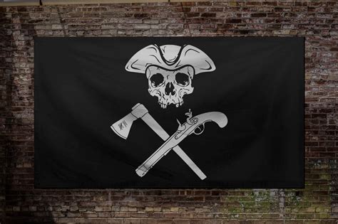 Jolly Roger Black Flag