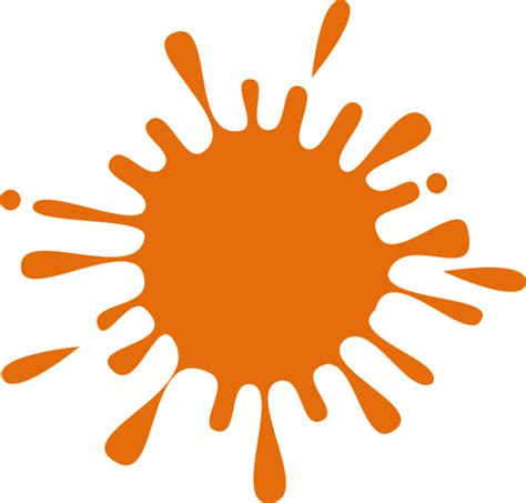Download Splash Ink Orange Royalty Free Vector Graphic Pixabay